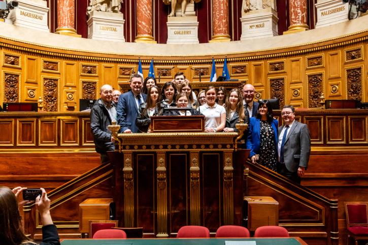 Le CMJ au Sénat en 2019
