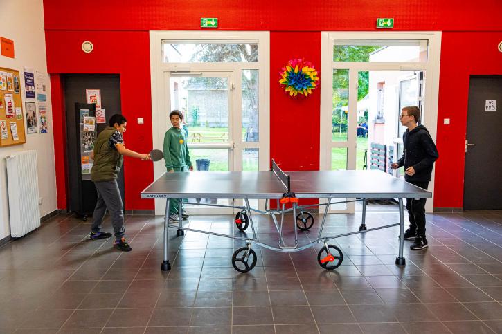 Une salle du centre ados "Le Cube"