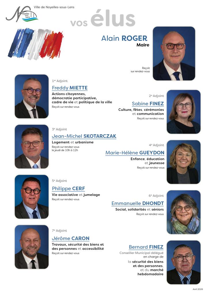 Bureau municipal 2026